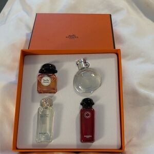 Hermes Women’s Discovery Miniature Gift Set 4 Piece New In Box!